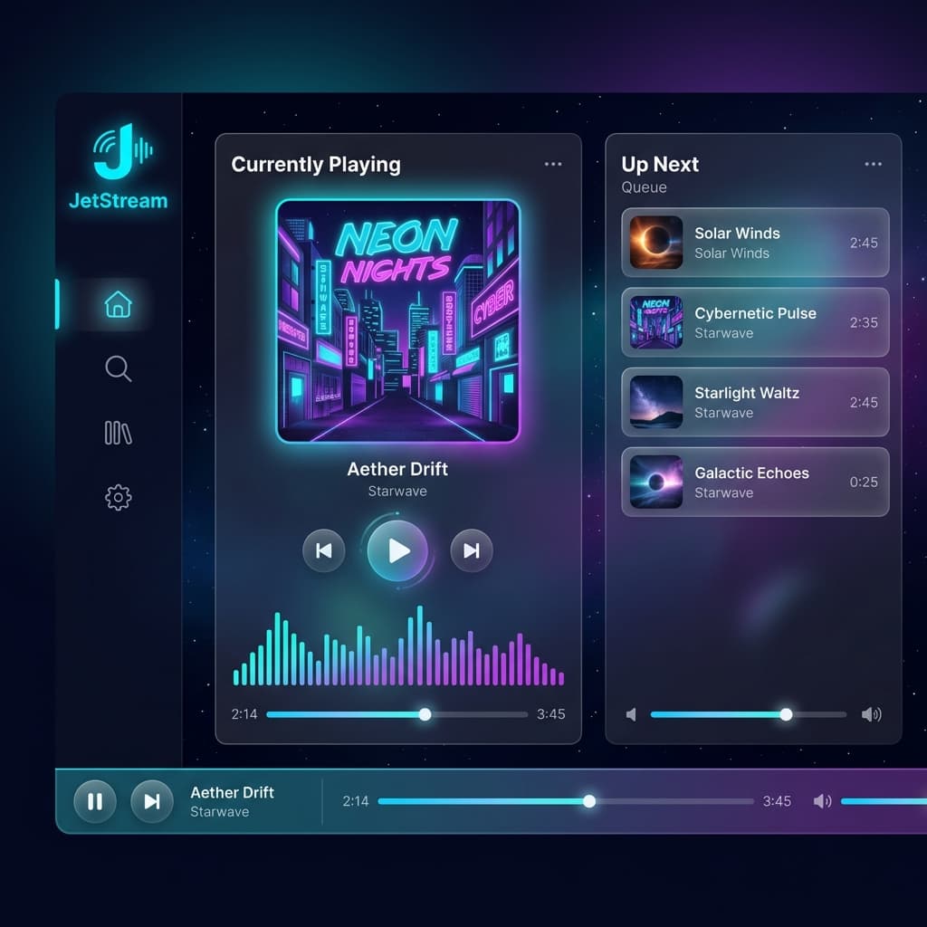JetStream Music Player
